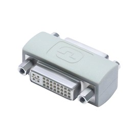 DTech DVI Coupler Female to Female Connector DVI-I to DVI-I Adapter to Extend Monitor Cable