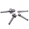 HGC 4 Pcs MT1 Steel Wood Lathe Live Center Drive