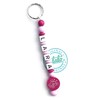 LALALO Butterfly Keyring with Name Engraving - Gift Pendant and