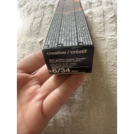 TIGI Copyright Creative Creme Hair Color 2.0oz- 6/34 Dark Golden Copper Blonde