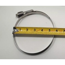 Ideal-Tridon 1PC 4555051 SS 45 300 Constant Tension Hose Clamp,562,Fits 4-3/4-5-5/8" Hose ID