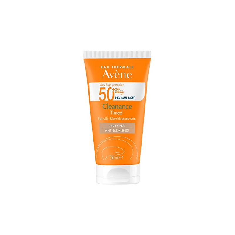 Avene Cleanance, Protector Solar FPS 50 con Color, 50ml