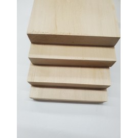 Basswood 1" x 6" x 6" Basswood Carving Wood Blocks Craft Lumber *KILN DRIED* 8 pieces