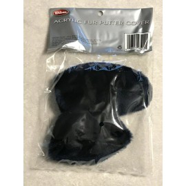 Wilson Acrylic Fur Plush Putter Golf Headcover Blue NEW