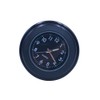 ANCLLO Car Dashboard Clock, Classic Small Round Table Onboard Quartz