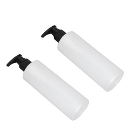 Massage Oil Dispenser Pump 2pcs 250ml Reusable Cream Shampoo Bottle for Spa