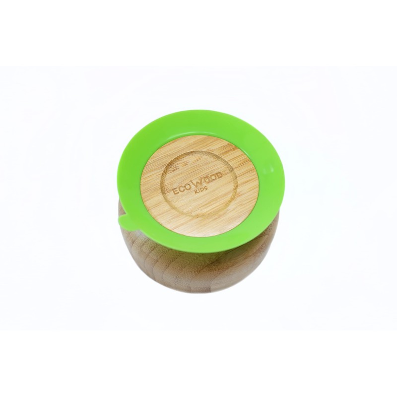 Ecowood® Tazón/Plato Hondo/Bowl de Bambú para Bebe y Niño -