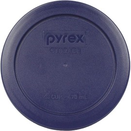 Pyrex (1) 7402-PC 6/7 Cup Dark Blue (2) 7201-PC 4 Cup Surf Blue (2) 7200-PC 2 Cup Cobalt Blue (2) 7202-PC 1 Cup Dark Blue Food Storage Lids