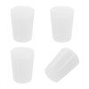 PATIKIL Tapered Shaped Solid Silicon Stopper, 3/4" Tube Rubber Stoppers