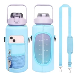 Estuchelandia Funda Bolsa Para Botella De Agua 2l Aislamiento Con Correa