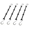 ELLISSE CH-4 Stainless Steel Chocotto Band, 4 Pieces