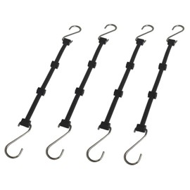 ELLISSE CH-4 Stainless Steel Chocotto Band, 4 Pieces