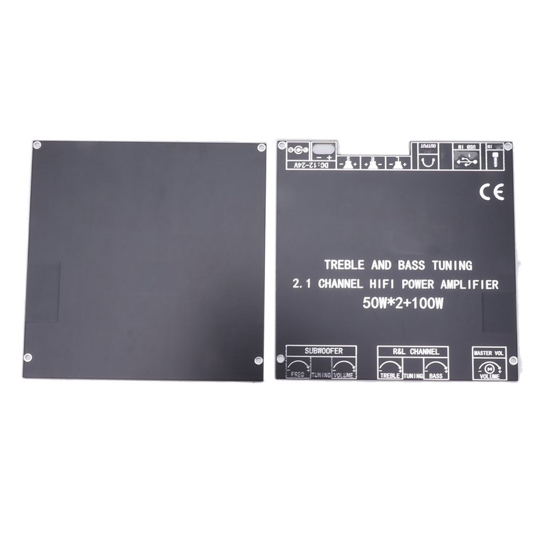 2.1 Channel Power Amplifier Board Bluetooth Stereo Audio Amplifier Module