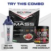 SCI-MX Protein Shaker Bottle for Protein Shakes - 100% Leak