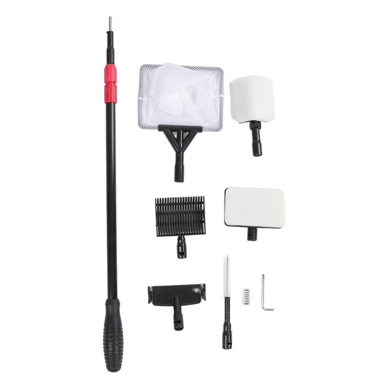 6 in 1 Aquarium Cleaning Kit Multifunction Replaceable Durable Fish