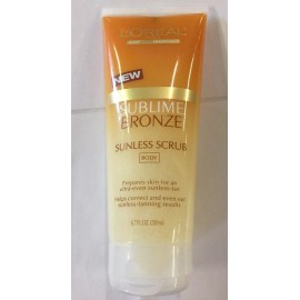 L'Oréal LOT OF 3 - L'Oreal Sunless Sublime Bronze Body Scrub - 6.7 Oz EACH NEW.