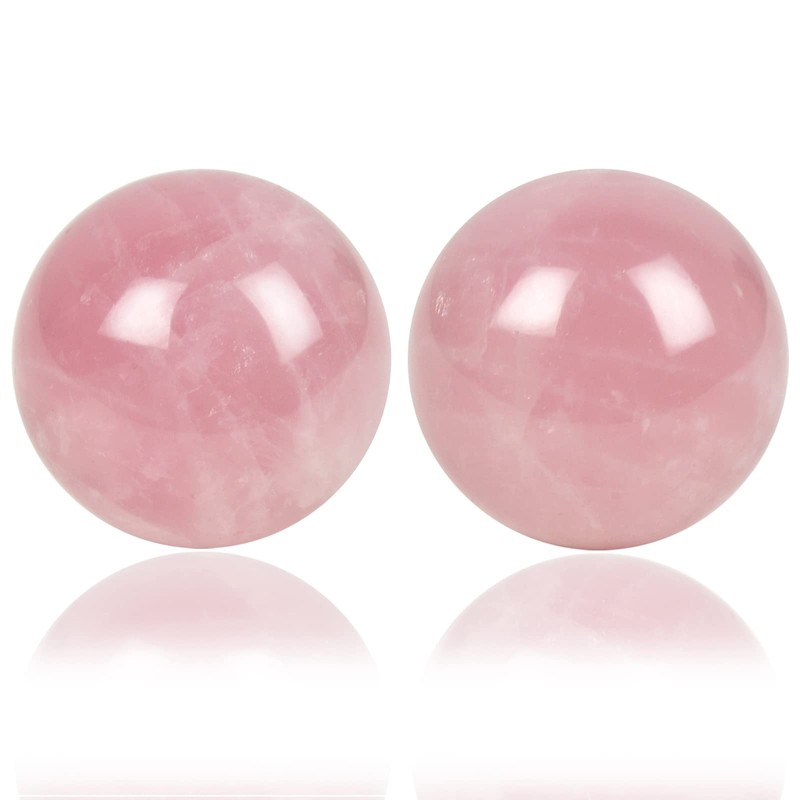 1.57in Feng Shui Stone Baoding Balls Chinese Health Exercise Stress