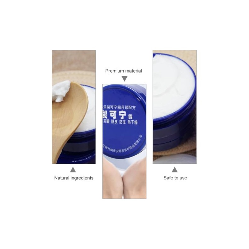 Tofficu Crema para Manos Secas 85g, Hidratante y Nutritiva, Azul