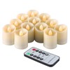 Flameless Candles Tea Lights with Remote Votive LED Flickering Tea