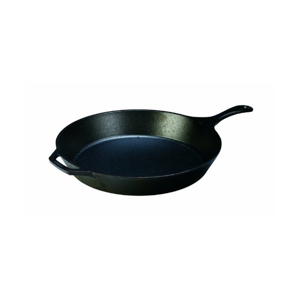 Lodge 15 Inch Cast Iron Pre-Seasoned Skillet – Signature Teardrop