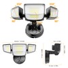 Onforu 90W Flood Lights Outdoor, 10000LM Ultra Bright 4-Head LED