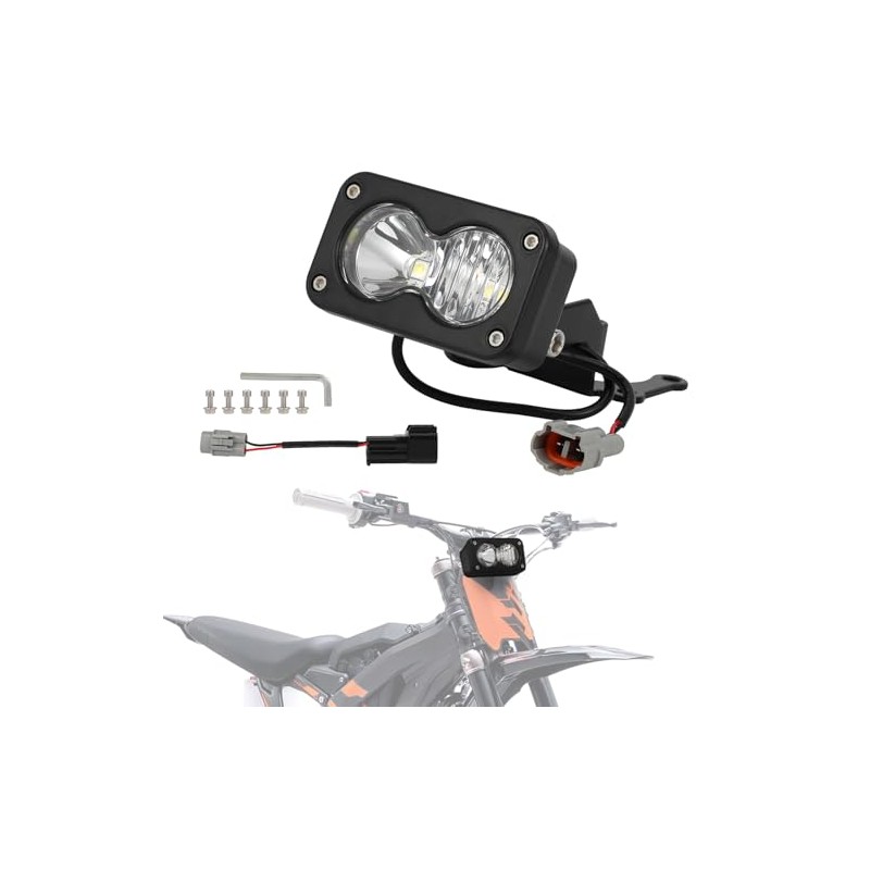 Motorcycle Headlight LED Front Light Plug and Play for Sur