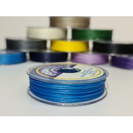 Rota Marine 1.2mm Polyester Waxed Whipping Twine 25mt Spool (Light Blue)