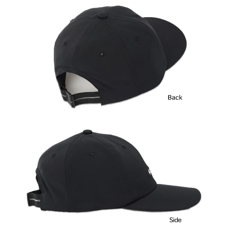 Columbia PU5698 Salmon Pass Cap Stretch Cap, 010: Black., 57
