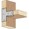 Yahataneji Easy Installation T-Bracket for 2×4 Material, 2-by Use, 11.4×3.6×1.7cm,