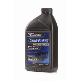 Torco T651044CE T-4SR 10w40 4-Stroke Synthetic Racing Oil Bottle - 1 Liter