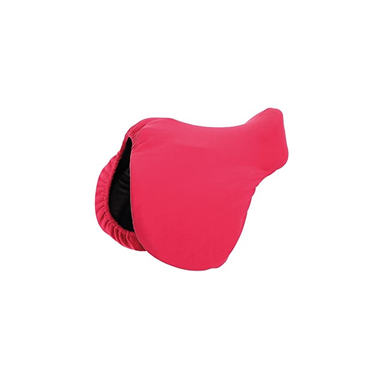 Shires Fleece Saddle Cover in Pink One Size