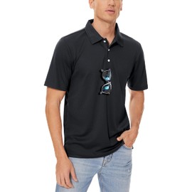 MAGCOMSEN Mens Polo Shirts Short Sleeve Golf Workout Fishing Athletic Polo Casual Summer Polo Army Shirts