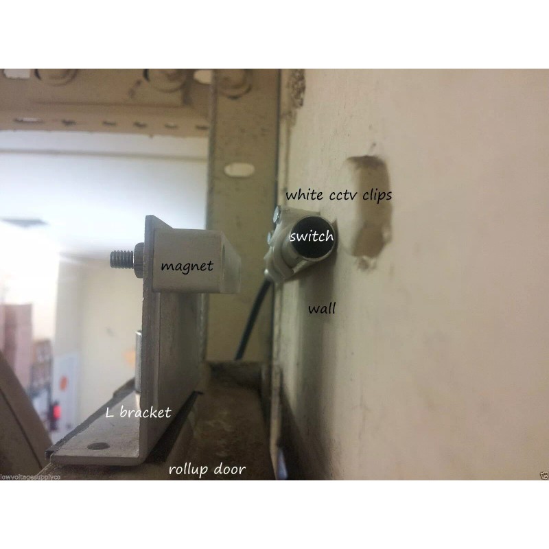 DSC Garage Door Roll-up Security Overhead Alarm DSC Contact Switch