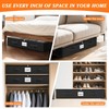 SpaceWhisper 90L Under Bed Storage Containers, 8-Pack Storage Bins with