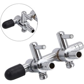 ZOYUBS Air Tube 2-way Branch & Backflow Prevention Valve & Kiss Rubber & Air Tube Connector Pack of 8 Bubble Counter, Check Bubble, Suction Cup, Air Branch Tube, Air Tube, Branch Pipe, Air Pump,