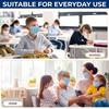 SereneLife 50 Count Disposable Childrens Face Masks | Breathable 3-Ply