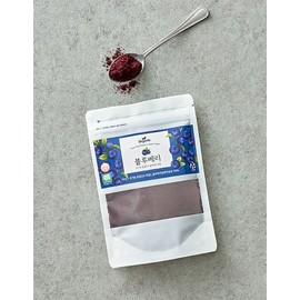 Olga Bio [올가비오] 유기농 동결건조 블루베리 분말 100g [Olga Bio] Organic Freeze-Dried Blueberry Powder 100g