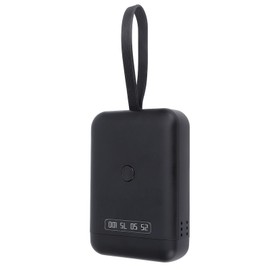 Lamp for Hair Extensions, 405nm Handheld Glue Curing Lamp with Battery Display, Rechargeable Hair Extension Lamp for Home Salon (Black)