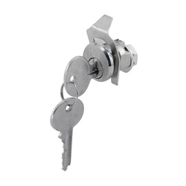 Prime-Line MP4318 Mail Box Lock, 5 Pin, Counter Clockwise, Cutler, Nickel, NA14 Keyway (Single Pack)
