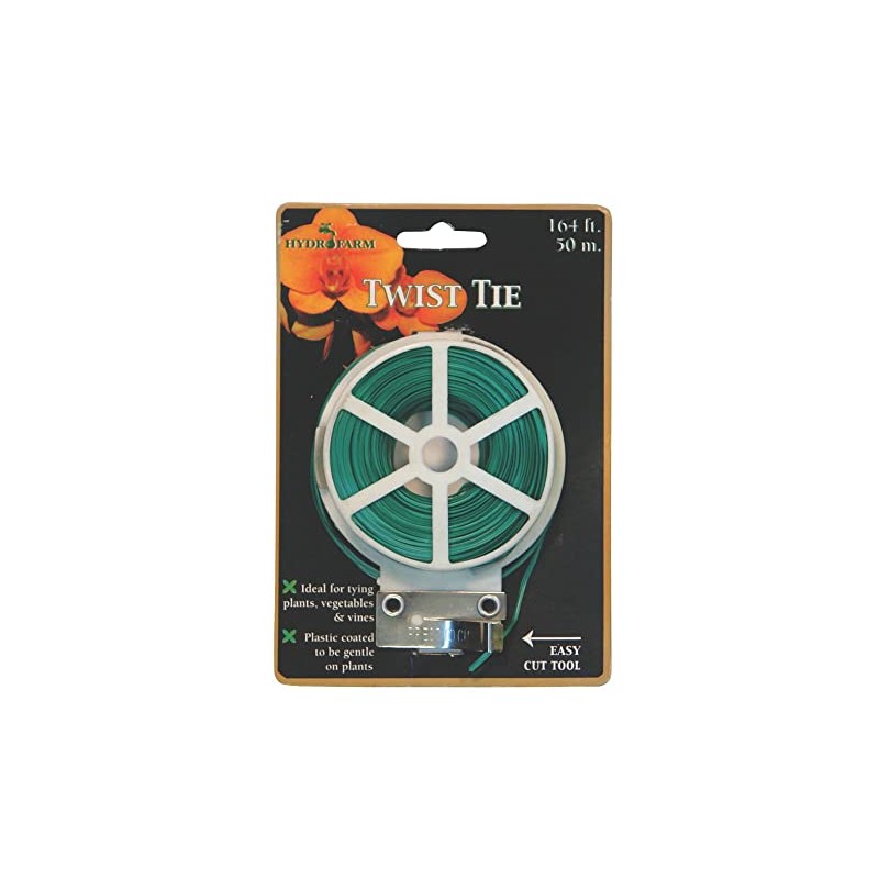 LightHouse Twist Tie - 50m Roll, Green
