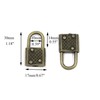 Coshar 8Pcs Retro Mini Padlock with Key Jewelry Box Storage