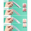 Nail File Buffer Set 8 Pieces 80/100/120/150/180/240/1000/4000 Grit Nail File