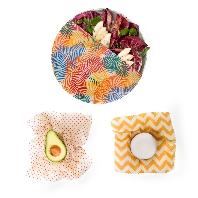 SuperBee Beeswax Wraps Beeswax Wraps | Reusable Food Wraps |