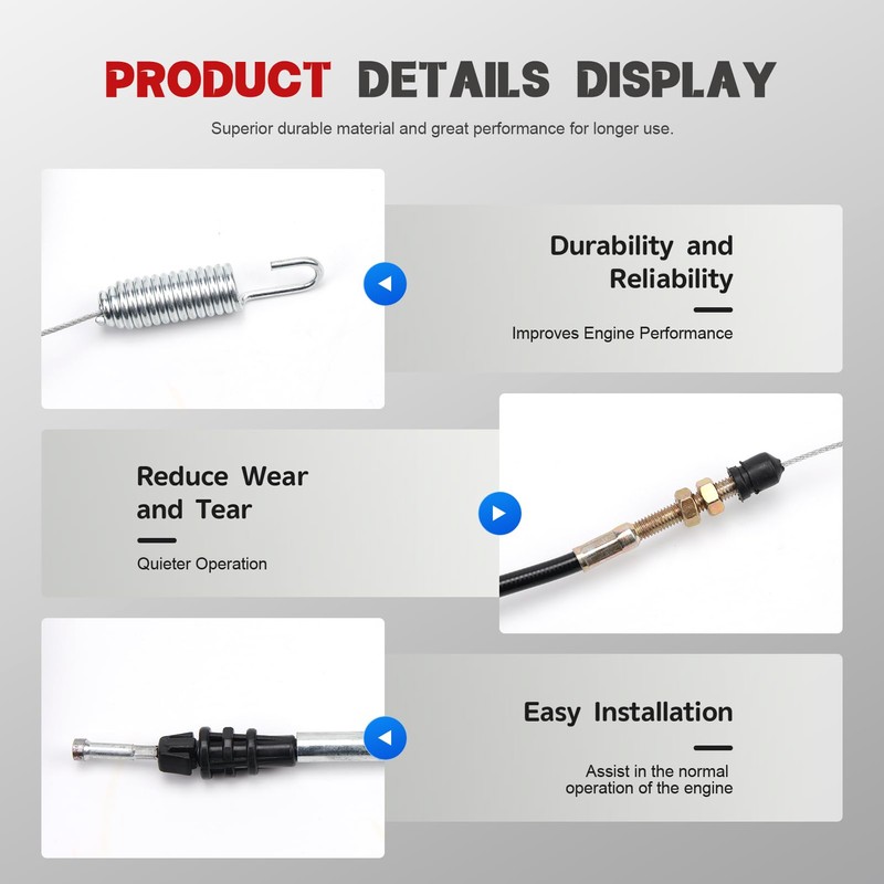 Throttle Accelerator Cable fit for EZGO TXT ST MPT Express