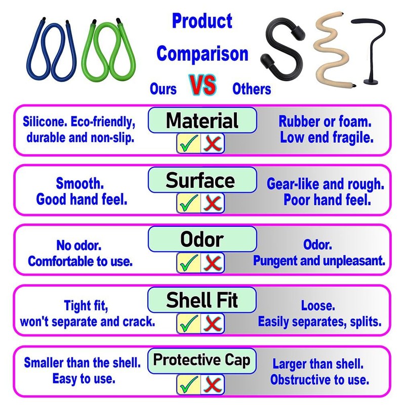 CozyLivn Flexible Hooks for Cane Holders, Wallet Hangers, and Ties