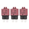 DMiotech 3 Pack Manual Mini Reset Fuse, 32V DC 10A