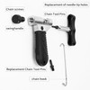Vookkp 7pcs Bicycle Tool Chain Riveter Bicycle Chain Tester 4