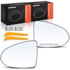A-Premium 2Pcs Driver & Passenger Side Heated Mirror Glass with