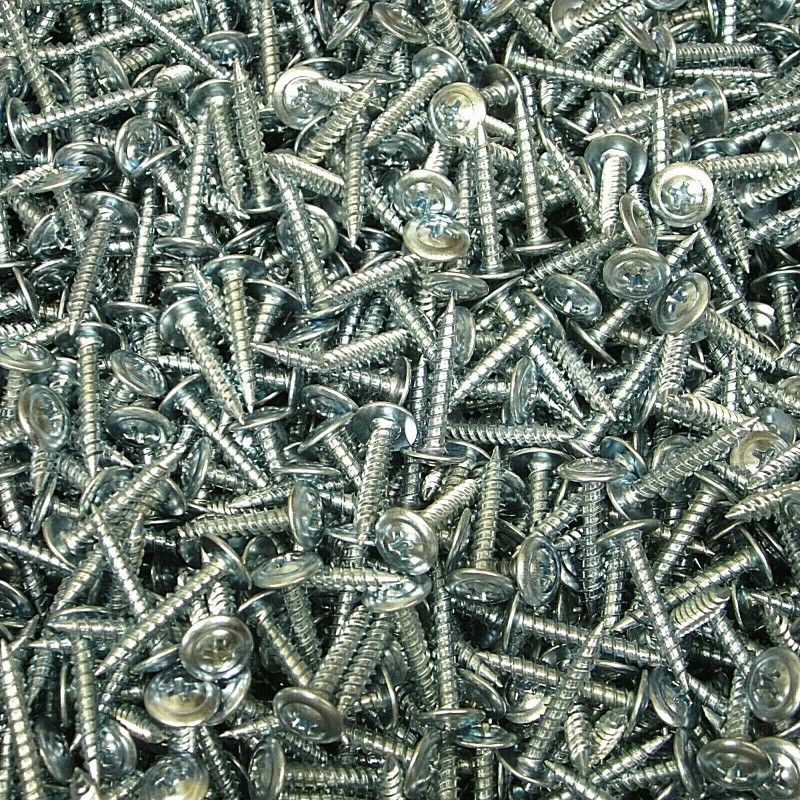 Platonix (1,000) #8 X 1" Phillips Mod Truss Self-Piercing Zip