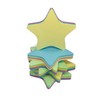GUMTAPE Star Shaped Sticky Notes 76 mm x 76mm, 6
